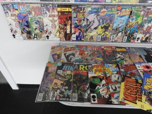 Huge Lot 160+ Comics W/Thor, Justice League, Teen Titans+ Avg VF- Condition!