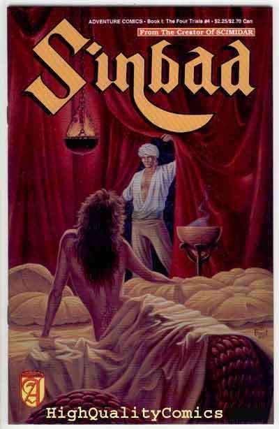 SINBAD #4, VF, Four Trials, 1989, Adventure, Swords, more indies in store