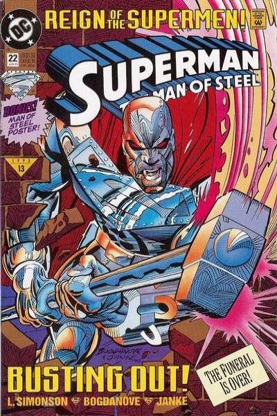 Superman: The Man of Steel #22, NM- (Stock photo)