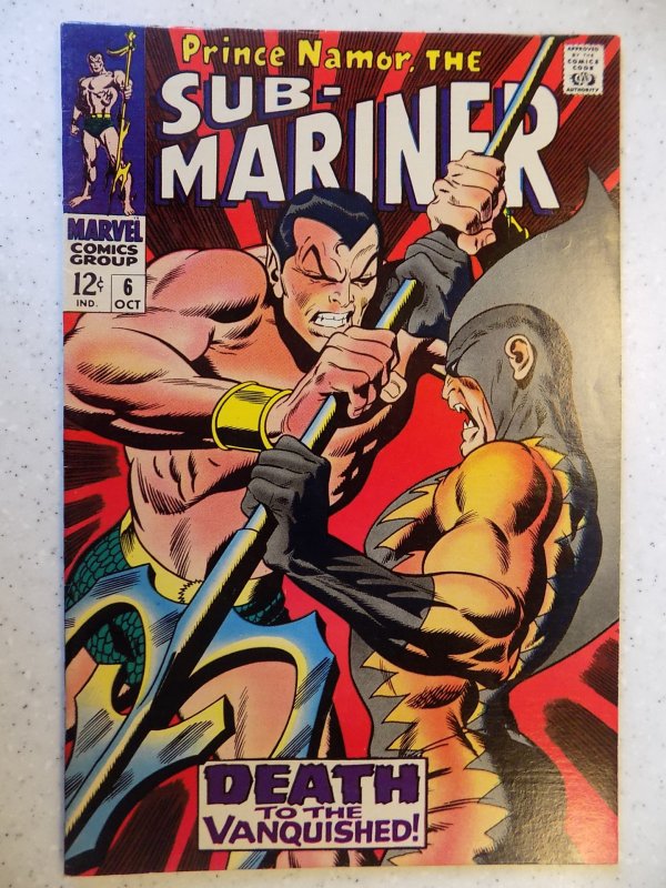 SUB-MARINER # 6 MARVEL SILVER ACTION ADVENTURE