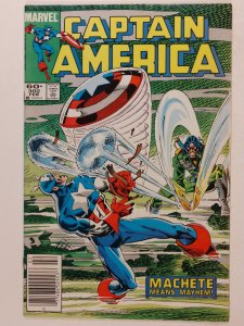 Captain America #302 Newsstand (5.5, 1985)