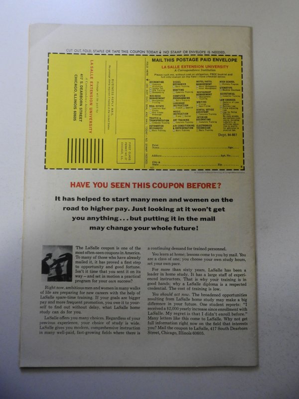 Jungle Action #7 (1973) VG Condition Tape pull fc