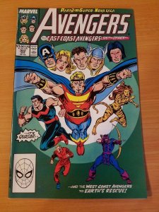 The Avengers #302 Direct Market Edition ~ NEAR MINT NM ~ (1989, Marvel Comics)