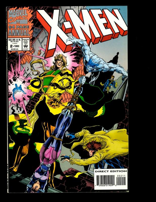 10 X-Men Comics Annual '93 '94 '95 '96 '97 '99 '00 '01 '07 Flashback # -1 EK6