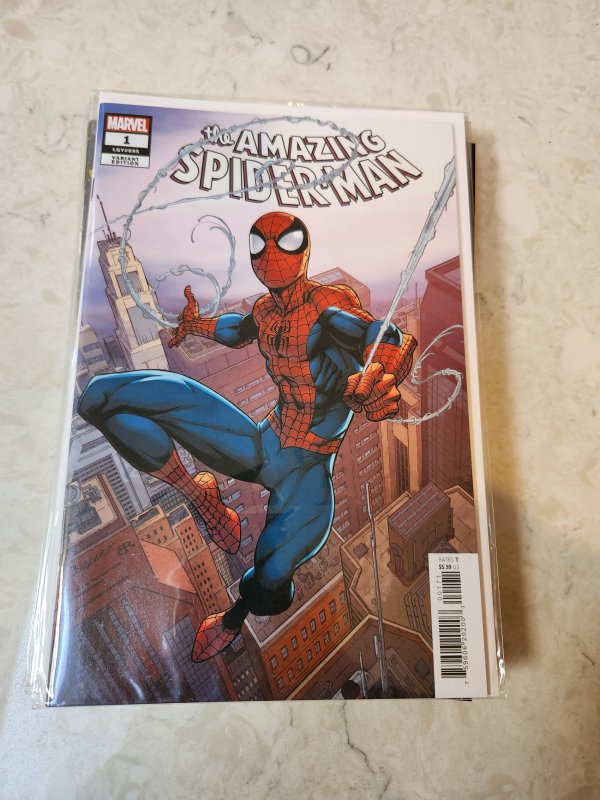 THE AMAZING SPIDER-MAN #1 NM BAGLEY VARIANT MARVEL COMICS 2022