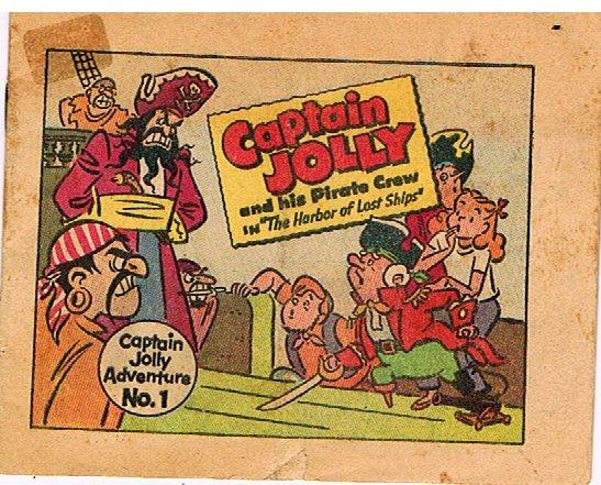 Captain Jolly and His Pirate Crew Mini Comic Book 1950's