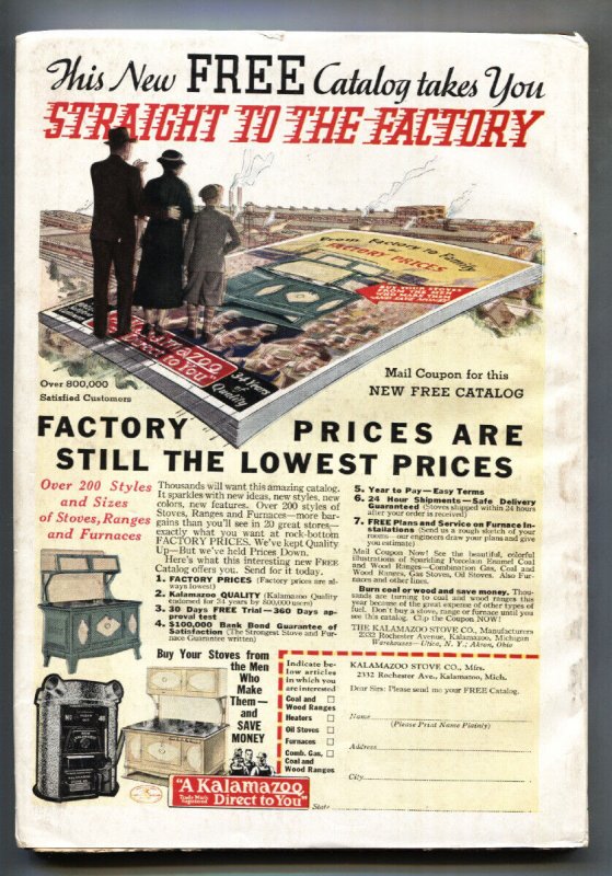 Pete Rice Feb 1934- Street and Smith pulp- Walter Baumhofer cover- VG+