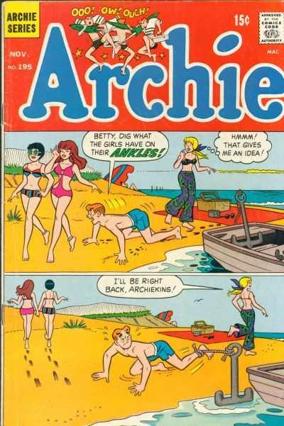 Archie Comics #195, VG+ (Stock photo)