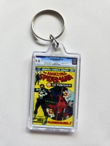 Amazing Spiderman #129 CGC 9.8 Mini Slab Keychain **See Description**