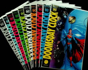 Doomsday Clock #1-10 (Nov 2017-Mar 2019, DC) - Comic Set of 10 - Near Mint