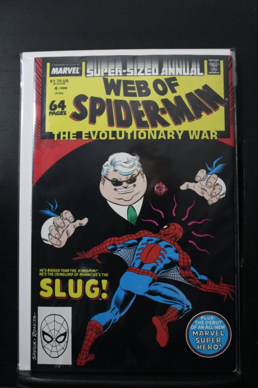 Web of Spider-Man Annual #4 Newsstand Edition (1988)