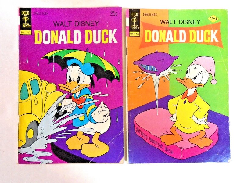 *Donald Duck (Gold Key) #143-146, 153-160 Overstreet Guide $90 12 Books