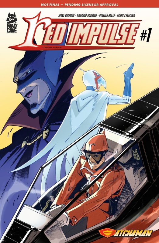 Gatchaman: Red Impulse #1 Riccardo Robaldo Regular Cover Near Mint