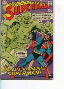 Superman DC SILVER AGE COMIC No.214 in FINE/VF GHOSTS