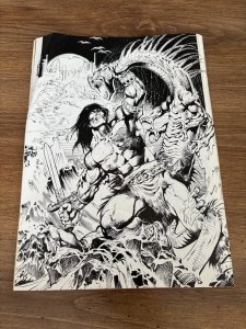 Savage Sword Conan # 231 VF- Marvel Comic Book Magazine Barbarian Sonja 6 J307