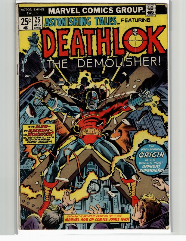 Astonishing Tales #25 (1974) Deathlok [Key Issue]