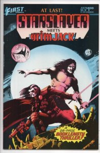 STARSLAYER #18, VF-, Grim Jack, Tim Truman, 1982 1984, more in store