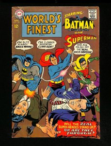 World's Finest Comics #168 Batman Superman!