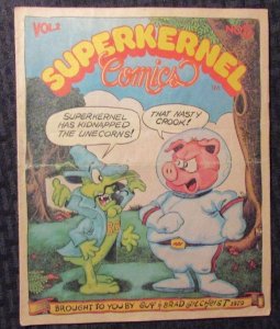 1978 SUPERKERNEL COMICS v.2 #5 VG+ 4.5 Xerox Promo Comic