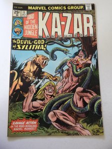 Ka-Zar #11 (1975) FN+ Condition
