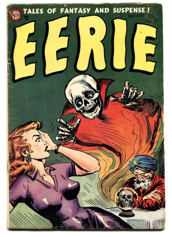 EERIE #17-1954-Crystal Ball - Headlight cover - Skull - PCH - VG+