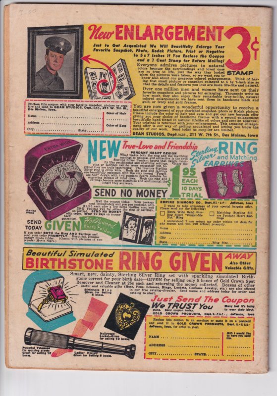 RED BAND COMICS #4 (1945) VG 4.0 nice book, slight yellowing to white paper!