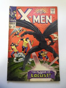 The X-Men #24 (1966) 1st App of Locust! VG Condition