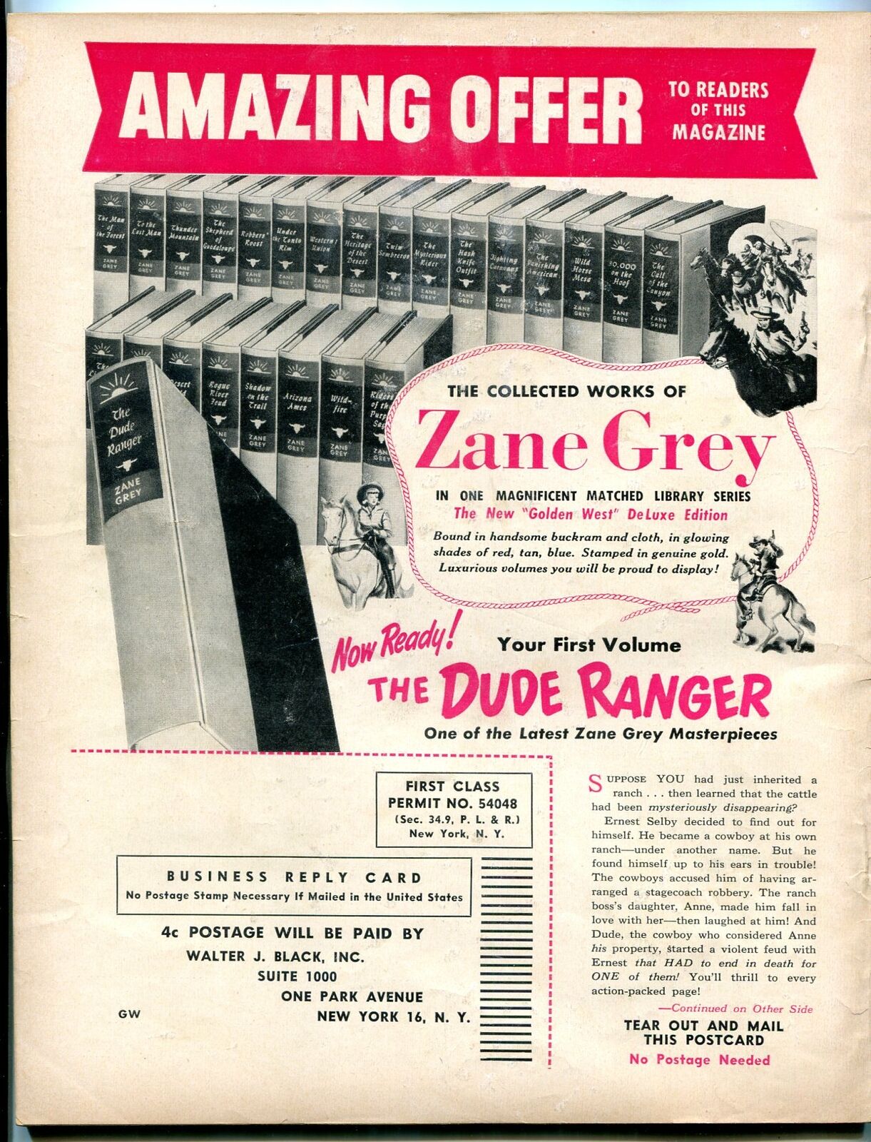 Sportsman March 1954KUNSTLER ARTRATTLE SNAKESATLAS FN Comic