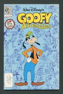 Walt Disney's Goofy #1 / 9.2 NM- (1st Disney Comics)  1990