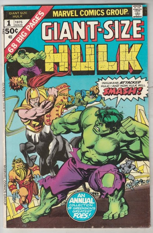 Giant-Size Incredible Hulk #1 (Jan-75) VF/NM High-Grade Hulk