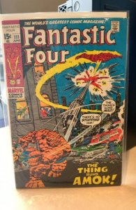 Fantastic Four #111 (1971) 3.0 GD/VG