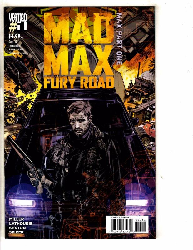 Mad Max Fury Road # 1 NM 1st Print DC Vertigo Comic Book Movie Series MK1