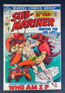 Sub-Mariner (1968) #50 VG (4.0) 1st App Namorita Gil Kane