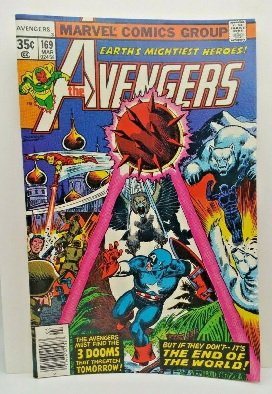 Avengers 1978 #168,169,170,171,172,173,174  LOT price on all 7  VF/NM