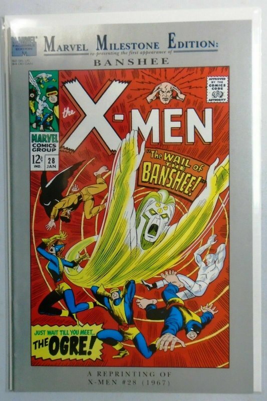 Marvel Milestone Edition X-Men #28, Reprints X-Men 28 (1st App Banshee) 8.0/VF