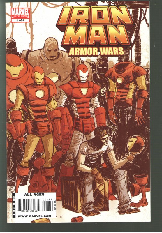 Iron Man: Armor Wars #1,2,3,4 (2009-2010) Limited Series