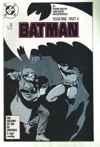 BATMAN 404-407 NM  YEAR ONE! 70% OFF RETAIL!!!! STUNNER!