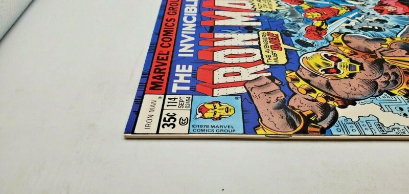 Invincible Iron Man #114 (1978) Newstand NM-