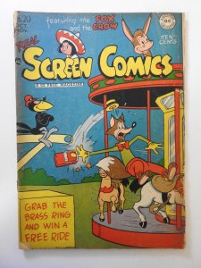 Real Screen Comics #20 (1948) VG Condition! 1 in spine split