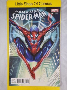 Amazing Spider-Man #1 J. Scott Campbell 1:50 Variant 2015 Marvel MK IV Armor