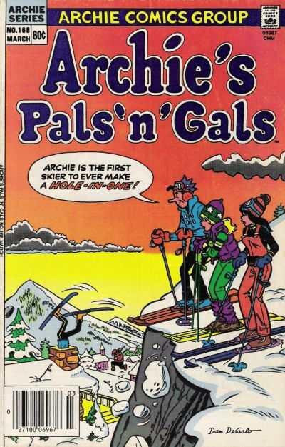 Archie's Pals 'N' Gals #168, NM (Stock photo)