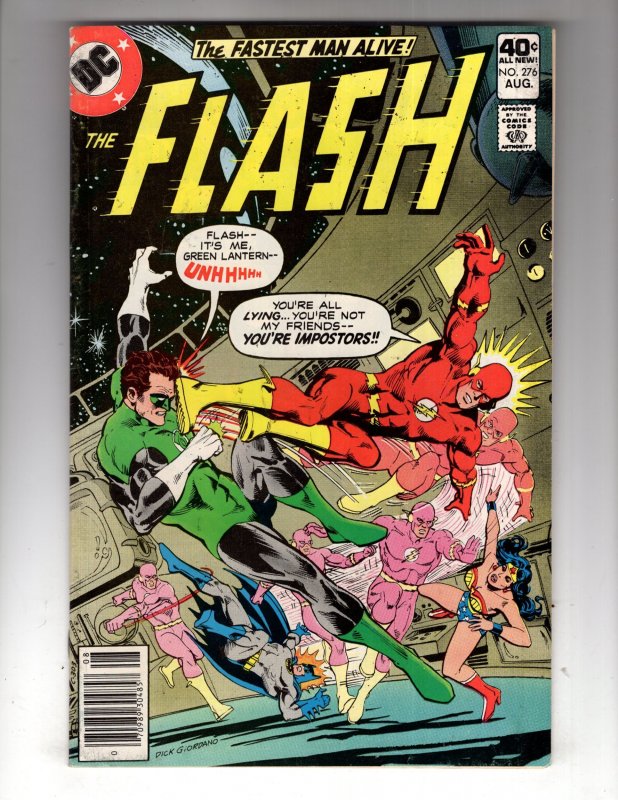 The Flash #276 (1979) VF- Green Lantern Appearance ~ Bronze DC / ID#19