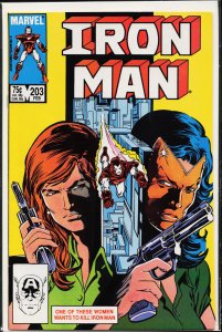 Iron Man #203 (1986) Iron Man