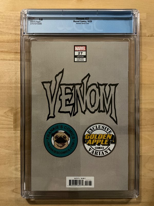 Venom #27 Momoko Cover C (2020)