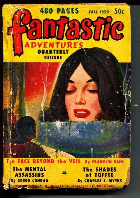 Fantastic Adventures Quarterly Reissue-Pulps-Fall/1950-Lyle Burke