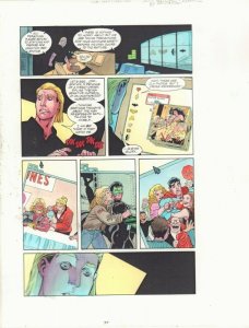 JLA: Gods and Monsters #1 p.37 Color Guide Art - JLA Cult Member by John Kalisz