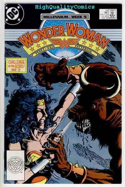 WONDER WOMAN #13, VF/NM, Perez, Gods, Minotaur, Amazon, 1987, more WW in store