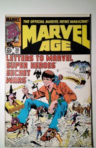 Marvel Age #20 (1984) Marvel Comic Book J746