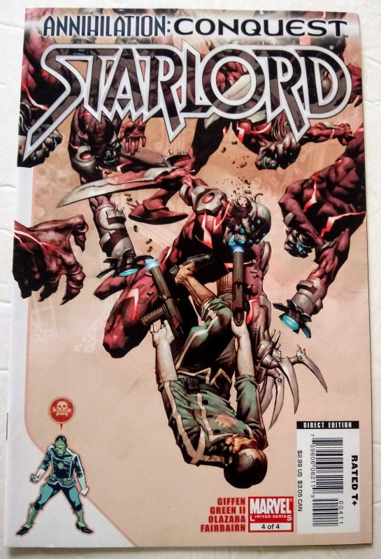 Annihilation Conquest: Starlord #4 Marvel Comics ID#MBX2