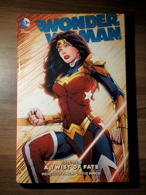 Wonder Woman HC VOL 08: A Twist of Fate (2016) - Used, VG-